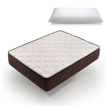 Colchon Premium con Almohada Viscoelástica de REGALO Descansin, Ideal para Personas con Dolores de Espalda Premium Tejido Transpirable, Antiacaros y Espumas Premium