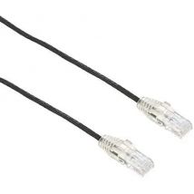 StarTech.com Cable de 1,5m de Red Ethernet Cat6 Delgado Sin Enganches - Cable de Red Snagless - Negro