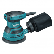 MAKITA M9204B - Lijadora rotorbital 125 mm 240W - Diseño compacto y ligero