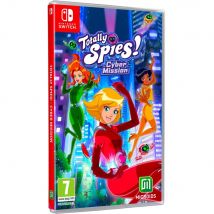 TOTALLY SPIES CYBER MISSION SWITCH JUEGO FÍSICO PARA NINTENDO SWITCH VERSIÓN ESPAÑOLA GARANTÍA EUROPEA EU WARRANTY     VERSIÓN ESPAÑOLA GARANTÍA EU