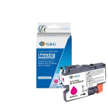 Compatible g&g brother lc3235xl / lc3233 magenta cartucho de tinta lc3235xlm / lc3233m