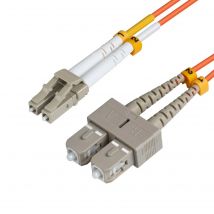 Microconnect FIB4220005-2 Cable de fibra óptica e InfiniBand 0,5 m LC SC Naranja