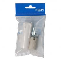 portalamparas e14 + vela mediana porcelana (envasado) 44125