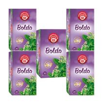 5 cajas de Boldo Pompadour 20 infusiones 8412900401115