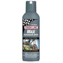 FINISH LINE | Lubricante De Horquillas Max Suspensión 266ml - El lubricante Finish Line Max Suspension Spray es un lubricante profesional que lucha contra la fricción estática de las barras de la
