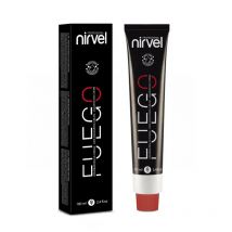 Nirvel ArtX Fuego Crema Colorante Permanente 100mL | Tinte Profesional para Cabello | Tonos Rojizos