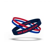 FC Barcelona Pulsera Oficial de Silicona – Tallas para Hombre, Mujer y Niño – Regalo ideal para Fans del Barça