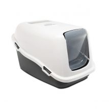 Arenero Gato XL Extra Resistente Aseo Gato, Caja de Arena con Solapa, Gatera - Fornor