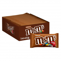 Varios Chocolates M&M Chocolate - 24x45g (Pack 24 Unidades)