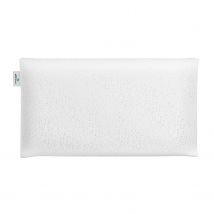 Nalui Almohada Viscoelástica Lavander Blanco con Doble Funda (Firmeza Media)