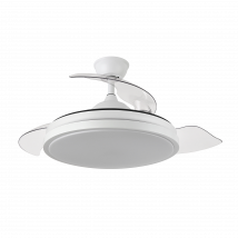 Fabrilamp Ventilador Escorpión 59W Blanco 3 Aspas Desplegables 107D 5960LM 3000-4000-6000K REMOTO+