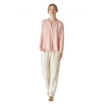 J&J Brothers-Pijama Manga Larga Estampada JJBEP0501 para Mujer