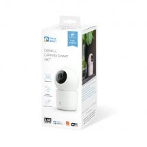 Garza Cámara Seguridad Inteligente Orwell -detección IA 1440p Visión 360 HD 10m