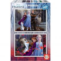 Educa - Frozen II Puzzles, 2 x 100 Piezas, ref.18111