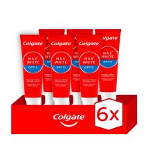 Pasta de Dientes Colgate Max White Optic 75ml. Pack de 6