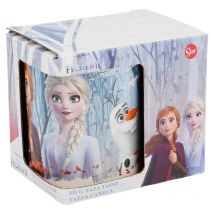 Taza de cerámica de 325 ml en caja de regalo de Frozen