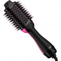 Cepillo de Aire Caliente 1200W 4 en 1 Cepillo Secador para el Pelo 3 Temperaturas 2 Velociades