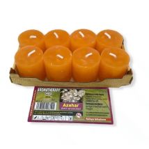 Vadeincienso - Pack de 16  Velas variadas, romero, lavanda, sándalo, canela , palo santo ruda duracion aproximada de cada vela 4 horas