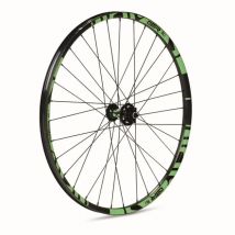 GURPIL | Rueda 27.5  pulgadas GTR SL23 Boost Negro-verde - Rueda delantera para BTT de 27'5"  Llanta de aluminio tubeless ready, 23mm de interior, 28mm de exterior y 19mm de
