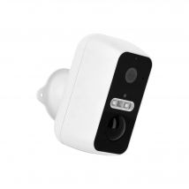 Rollei Wireless Security Cam 2K – Detección de movimiento, alimentación inalámbrica, control de aplicación y fácil montaje para vigilancia de alta resolución (exterior)