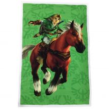 Nintendo Plaid Sherpa 100 x 150 cm Zelda Link Epona