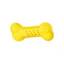 juguete para perro refrescante HUESO AMARILLO TRIXIE 11 cm.
