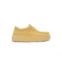 Zapatillas Pitas Wallabi Daisy Mujer Mostaza