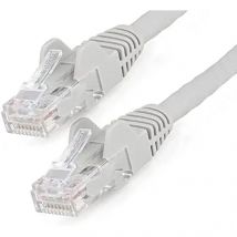 Startech.com Cable Ethernet CAT6 de 3 M, 10 Gigabits de 650 Mhz, Poe de 100 W, UTP Sin Enganches, Gris, ETL, LSZH