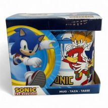 Taza de Desayuno Sonic en Cerámica 330ml - Regalo Original