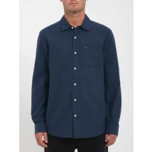Camisa Manga Larga Volcom Veeco Oxford - Navy