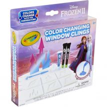 Stickers Ventana Cambia Color Disney Frozen 2, para Crear Pegatinas Adhesivas en Gel para Cristal y Ventanas