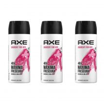 AXE - Desodorante Mujer Anarchy 48h pack 3x150ml