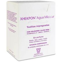 Xhekpon Toallitas Desmaquillantes Agua Micelar 10Uds
