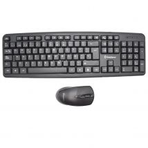 Easyspeed Pack Teclado y Ratón Ergonómico Conexión por Cable Alta Precisión Silenciosos