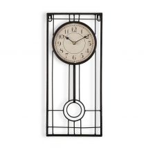 Versa - RELOJ PARED RECTANGULAR de 45x20 cm
