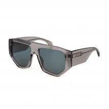 JUST CAVALLI SJC097 Gafas, Shiny TRANSP.Gris, 58 Unisex Adulto