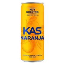 Pack 24 KAS naranja ZERO 33cl lata
