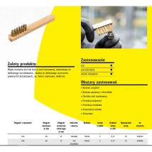 Cepillo para bujías, K.SPARK, modelo K358322, para limpiar bujías de vehículos, alambre de latón, ligero, peso de 0,020 kg, fácil de usar y manejar, ideal para el mantenimiento de motores