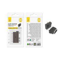 Adaptador de vídeo euroconector scart a rca / s-video / nb1305 / negro / one+ / 2103052