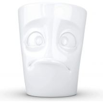 FIFTYEIGHT PRODUCTS - Taza de Cerámica Blanca Alemana con Caras Desconcertadas de 350 Ml