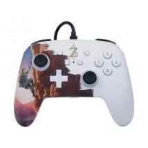 Powera mando con cable enhanced para nintendo switch - hero's ascent