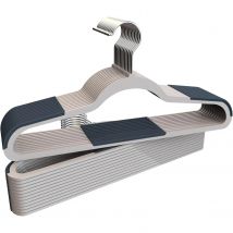 COM-FORT HOUSE  Perchas de Plástico Antideslizante 45cm  Gancho Giratorio 360º