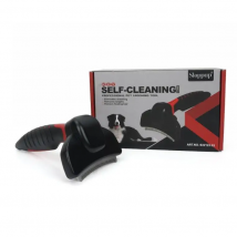 Sloppup - Peine para la reducción de vello parecido al Furminator para perros y gatos(Rojo,Grande)