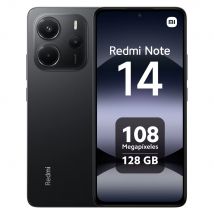 Xiaomi Redmi Note 14 4G Smartphone NFC Pantalla AMOLED de 6,67'' Tasa refresco 120Hz Procesador Helio G99-Ultra Octa-Core Cámara triple trasera 108MP Cámara frontal 20MP Batería 5500 mAh Carga turbo