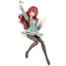 KOTOBUKIYA Sosai Girl Garden Emma Koishikawa [Ropa de invierno de la escuela secundaria St. Iris Jogakuen] Altura total aprox. 5,5 pulgadas (140 mm), modelo de plástico a escala 1/10