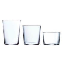 Luminarc Set de 18 Vasos de Vidrio de Diferentes Tamaños Fabricados en Francia