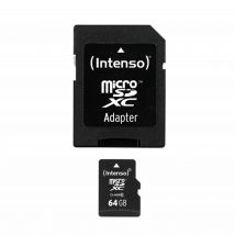 Intenso Tarjeta MicroSD SDXC 64GB Clase 10