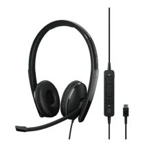EPOS Adapt 165T USB-C II - Auricular Profesional Optimizado para UC con Certificación de Microsoft Teams y Diseño Acústico Avanzado