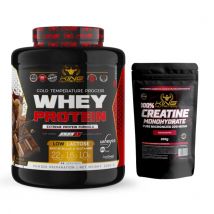 King Nutrition 100% Whey Protein 2kg + Creatina monohidrato 200gr . Mejora tu rendimiento y aumenta la masa muscular*