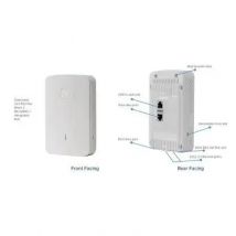Cambium pl-e430h00a-eu e430h indoor (eu) 802.11ac wave 2, 2x2, placa de pared wlan ap con soporte de pared de una sola pieza. versión de hospitalidad